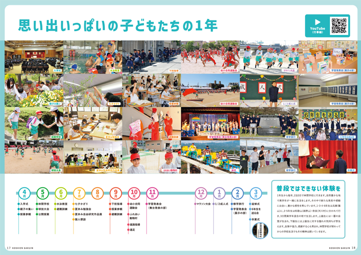 子どもたちの１年